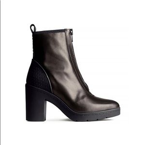 Alexander Wang for h&m leather boots heels